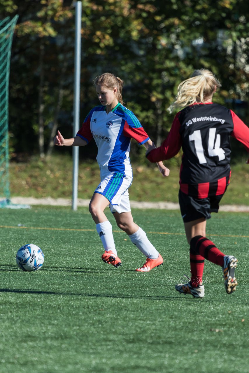 Bild 347 - B-Juniorinnen SV Henstedt Ulzburg - SG Weststeinburg : Ergebnis: 4:0